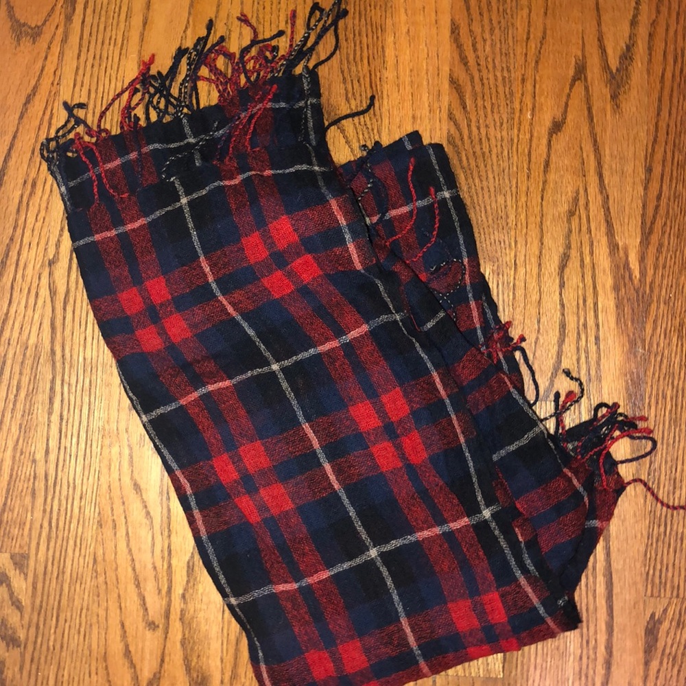 Madewell plaid scarf
